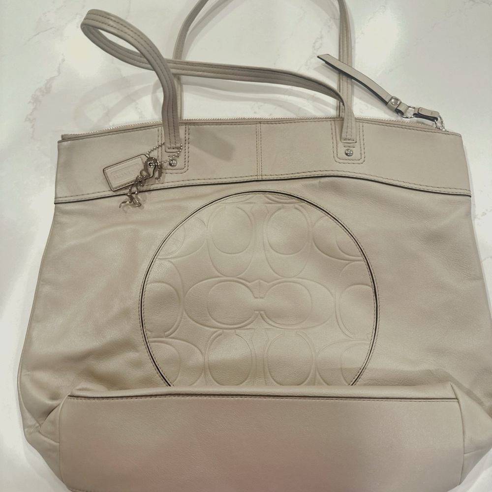 Elegant Cream Tote Bag